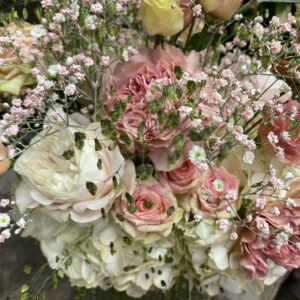 Pastel floral greeting