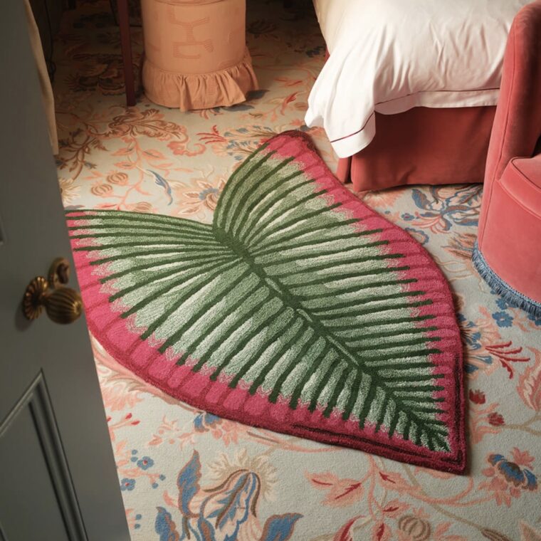 Elephant Ear Leaf John Derian Teppich